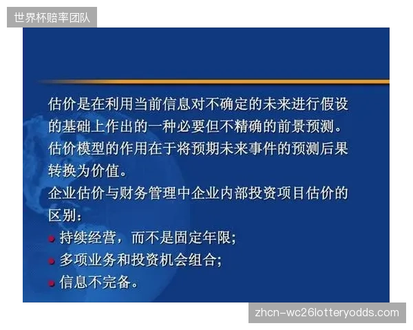 近期机构优化估值参数 更精准反映资产潜力